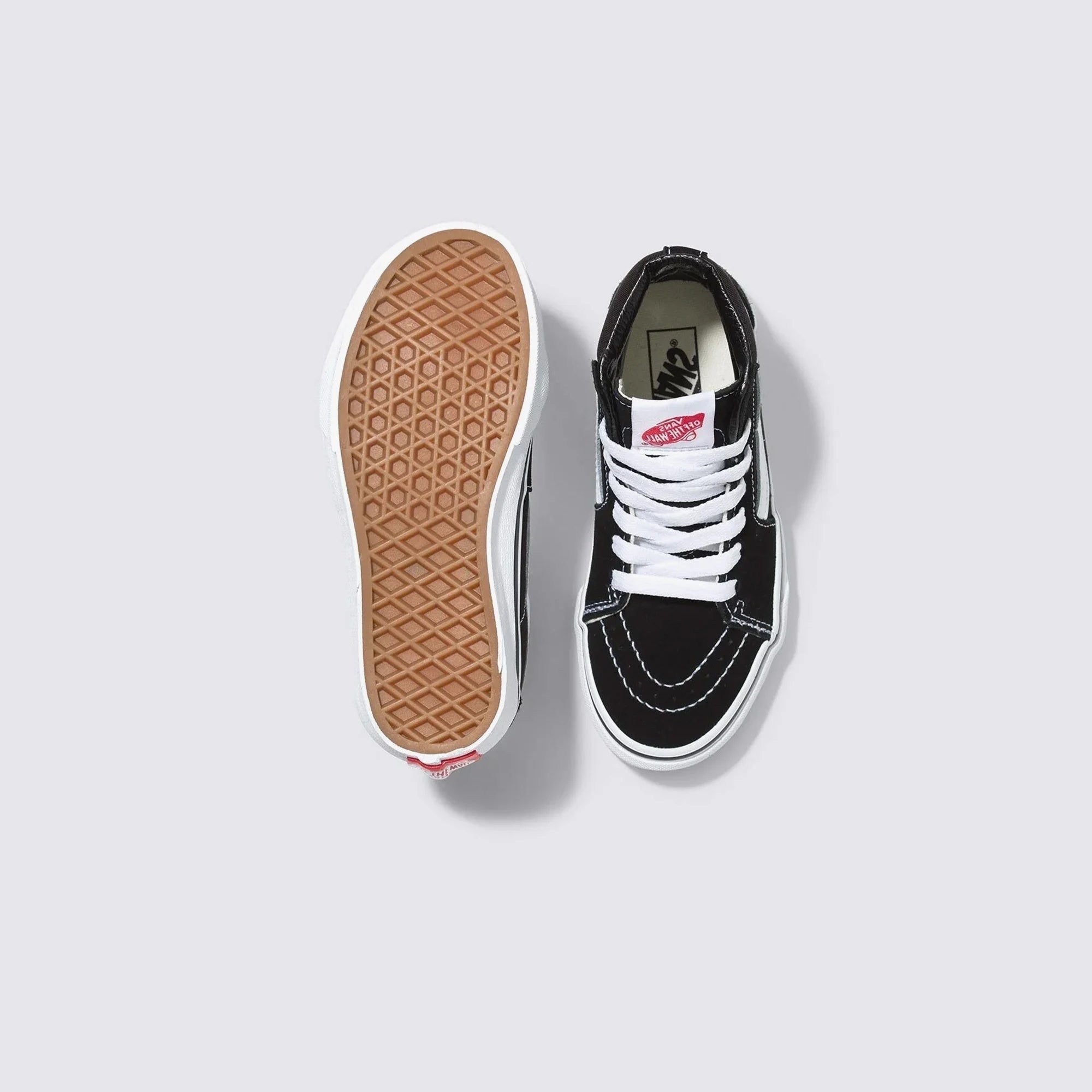 Vans Sk8-Hi Çocuk Sneaker - Siyah-Beyaz
