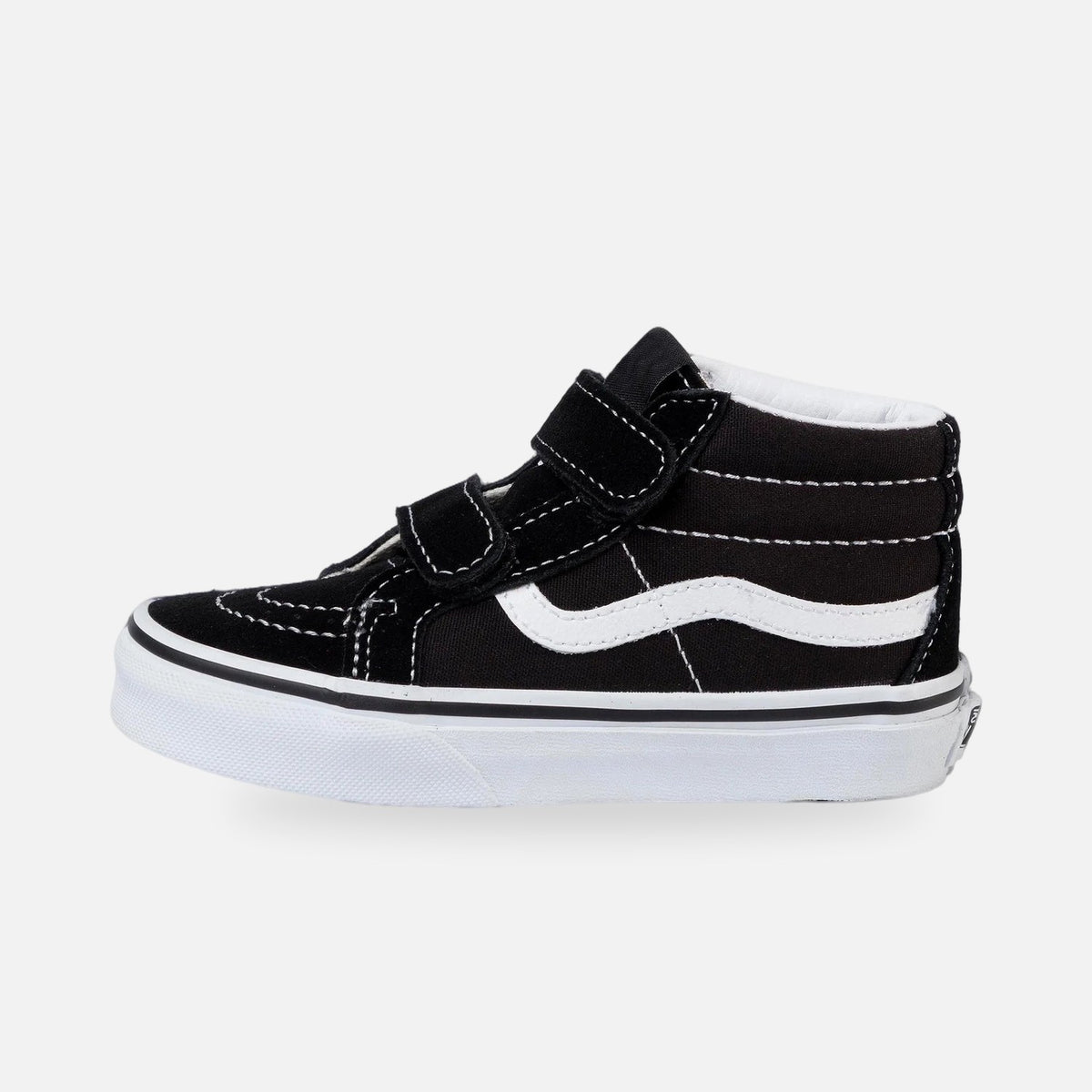 Vans Sk8-Mid Reissue V Çocuk Sneaker - Siyah-Beyaz