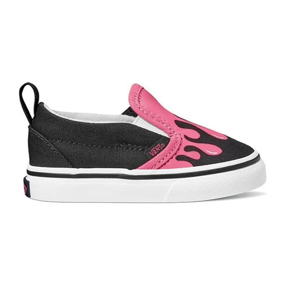 Vans Slip-On V Kız Çocuk Sneaker - Siyah