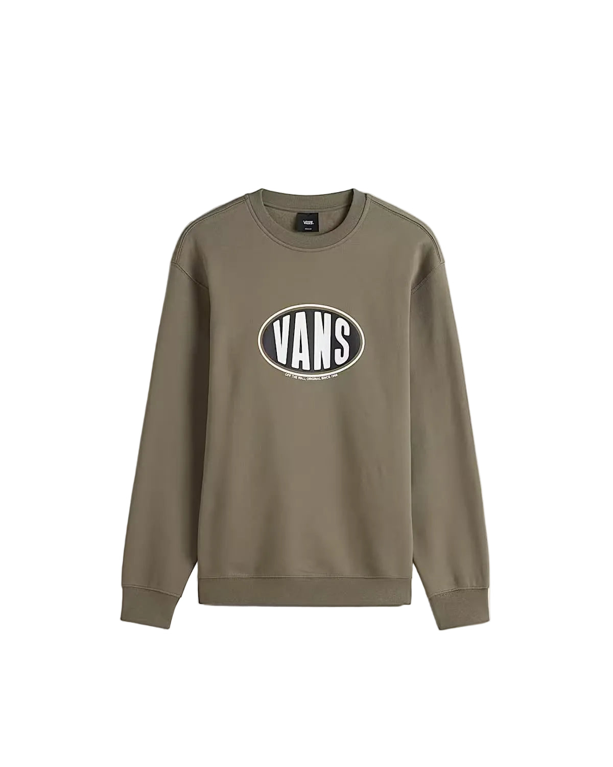 Vans Spray On Loose Crew Erkek Sweatshirt - Kahverengi