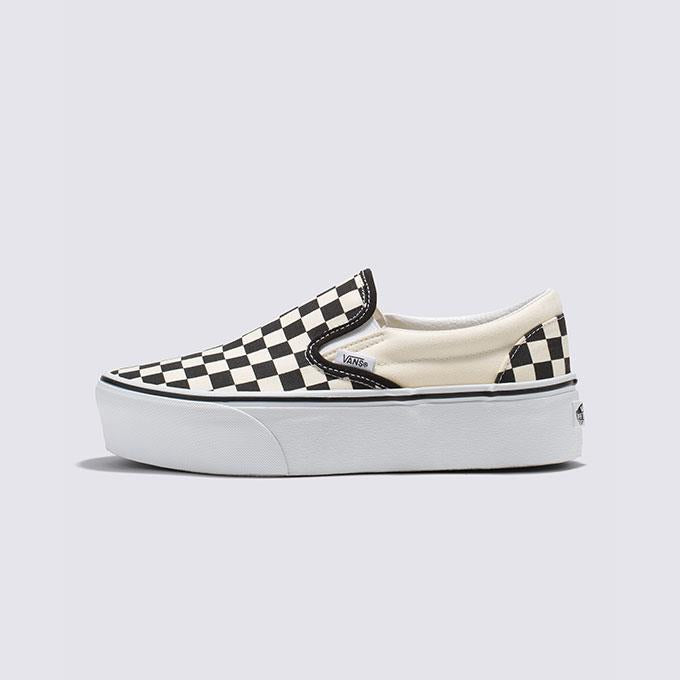 Vans  Classic Slip-On Stackform Siyah Kadın Sneaker
