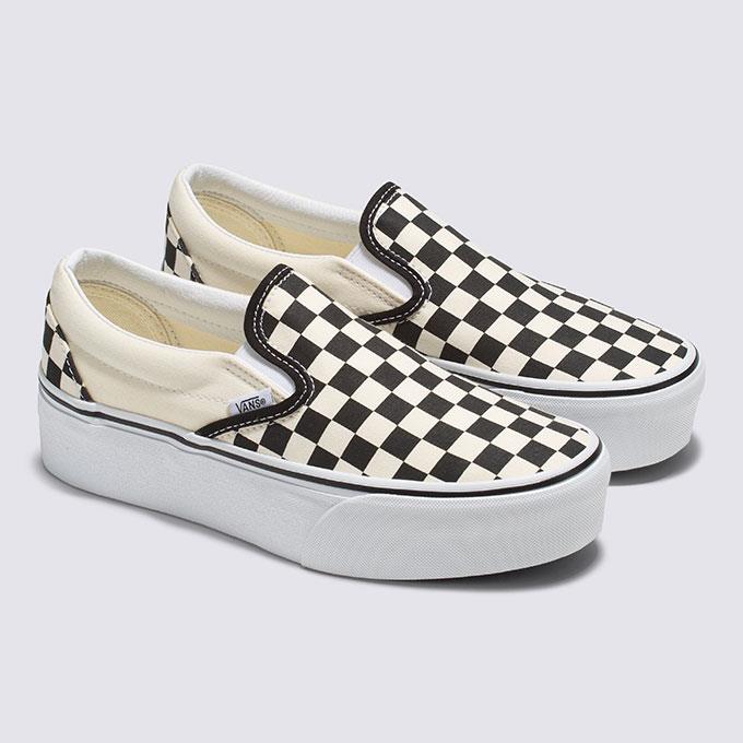 Vans  Classic Slip-On Stackform Siyah Kadın Sneaker
