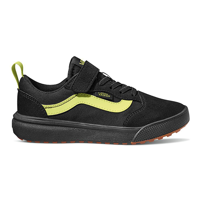 Vans Ultrarange 66 V Çocuk - Unisex Black/Lime Sneaker