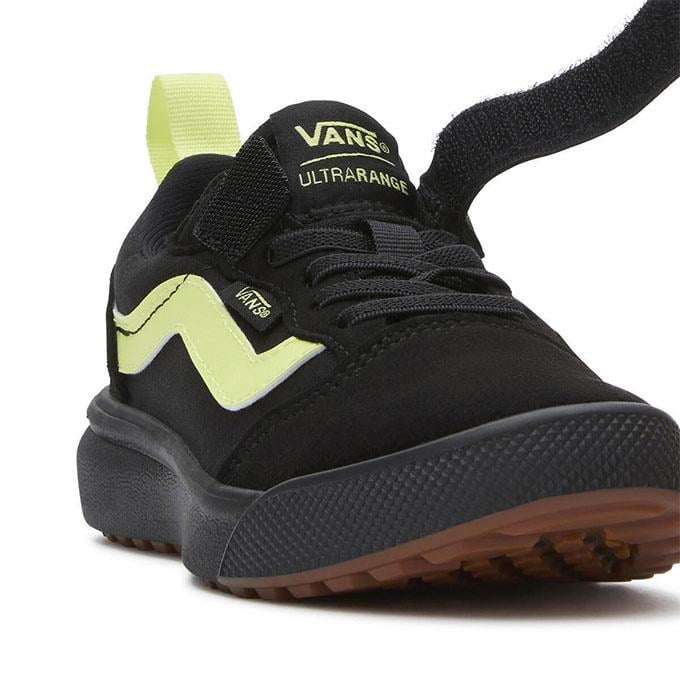 Vans Ultrarange 66 V Çocuk - Unisex Black/Lime Sneaker