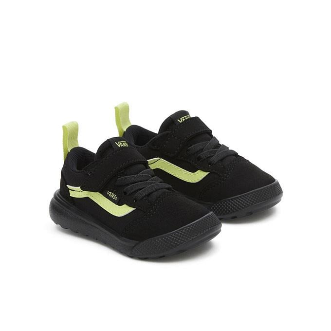 Vans Ultrarange 66 V Çocuk - Unisex Black/Lime Sneaker