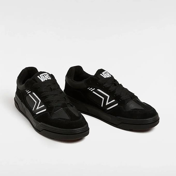 Vans Upland Erkek Black/Black/Whıte Sneaker
