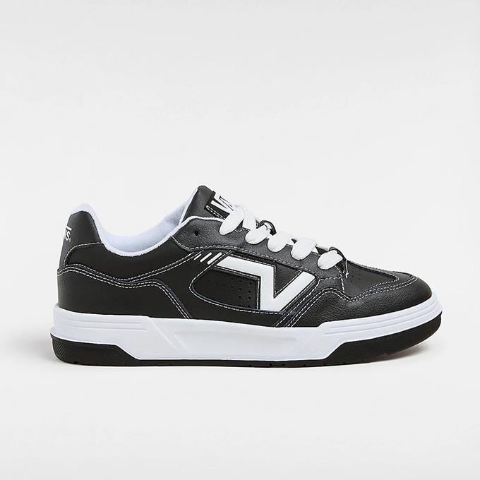 Vans Upland Erkek Black/Whıte Sneaker