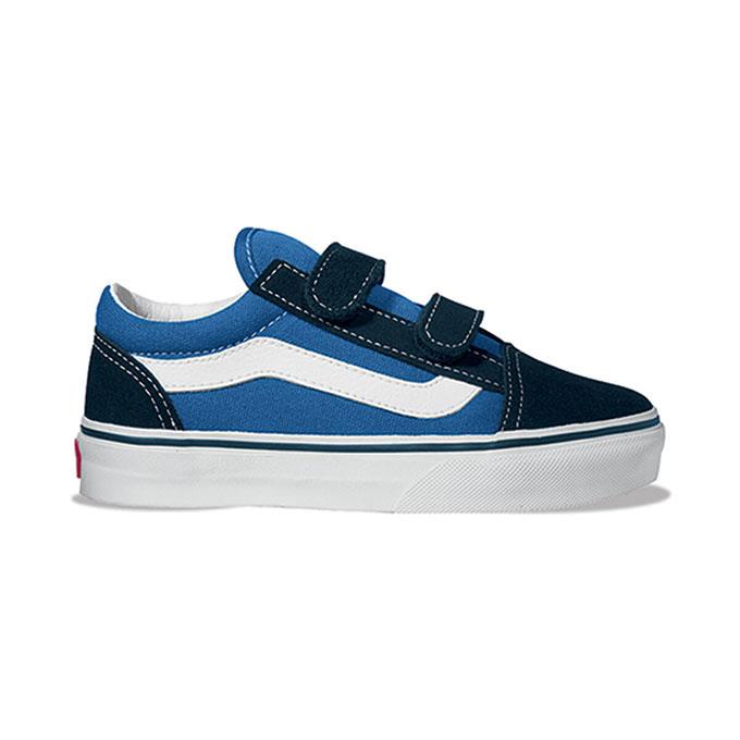 Vans Uy Old Skool V Çocuk - Unisex Navy/True White Sneaker