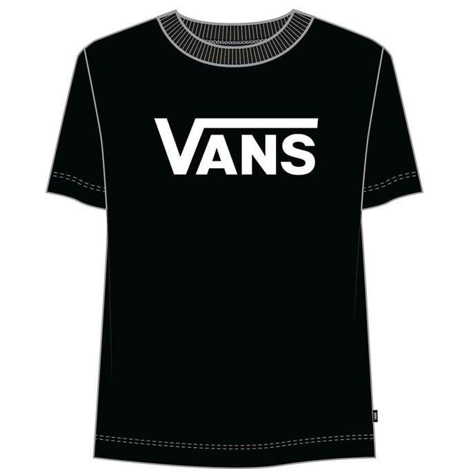 Vans Flying V Crew Siyah Kadın T-Shirt